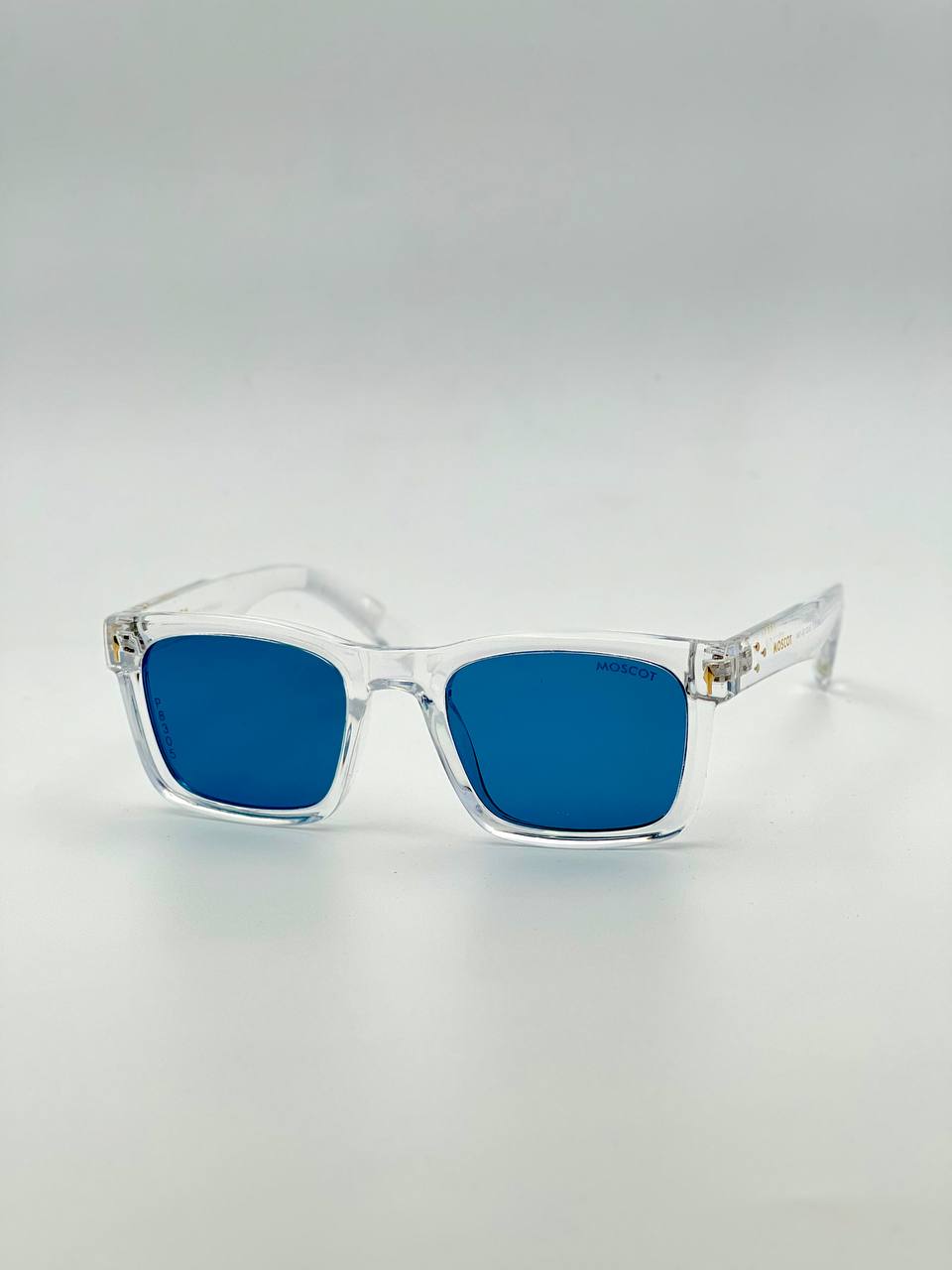  عینک آفتابی برند موسکات (moscot) - سفید آبی - زنانه مردانه - پلاریزه  کد p28305 