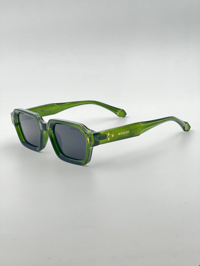 عینک آفتابی برند موسکات (moscot) - سبز لجنی - مردانه زنانه - پلاریزه - کد p8364 