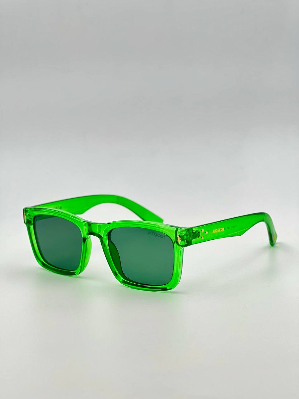  عینک آفتابی برند موسکات (moscot) - سبز روشن - مردانه زنانه - پلاریزه - کد p38305 