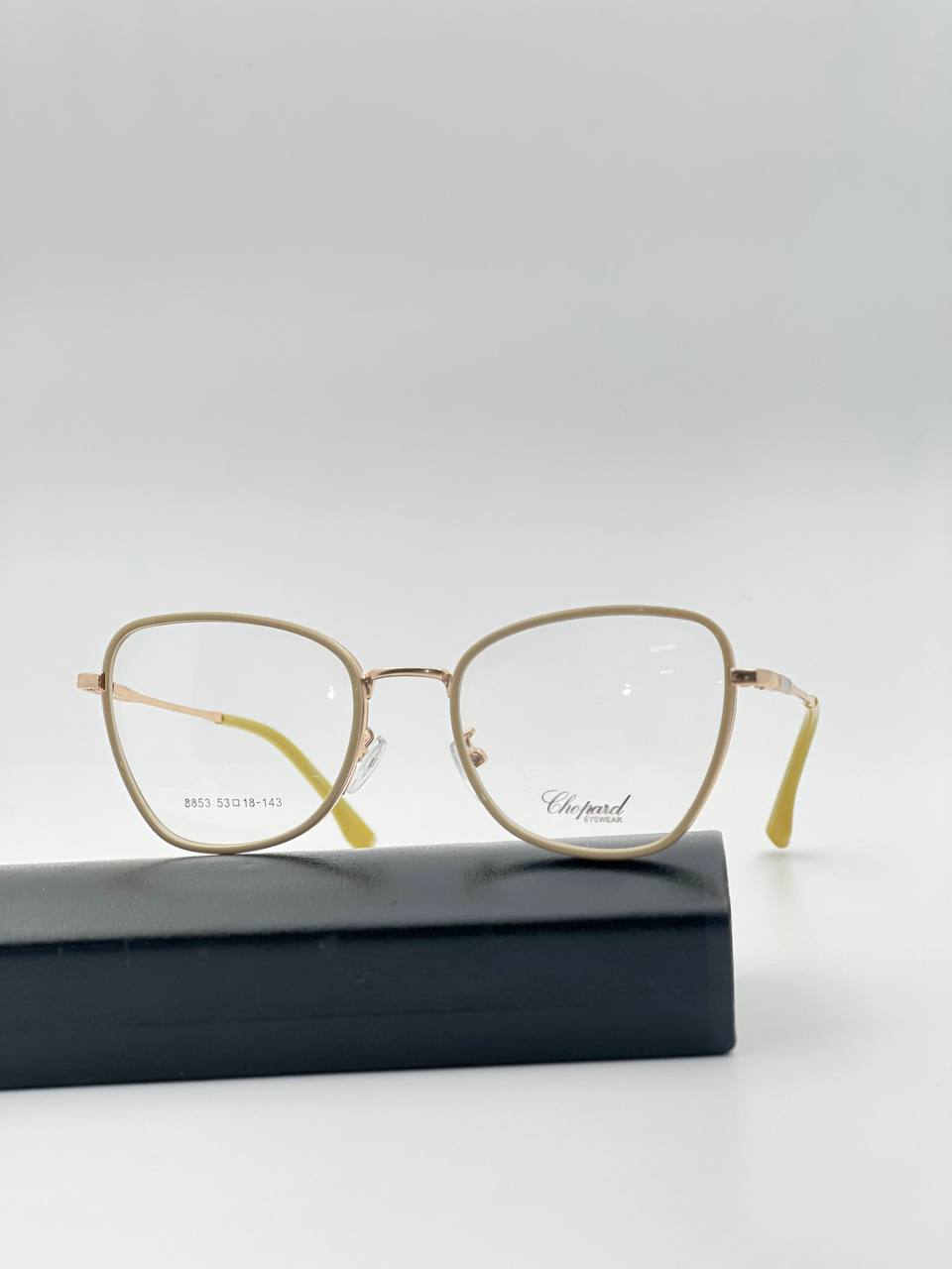  خرید عینک طبی زنانه ی شوپارد - ترکیبی از TR90 و فلز - طلایی -  کد 8853